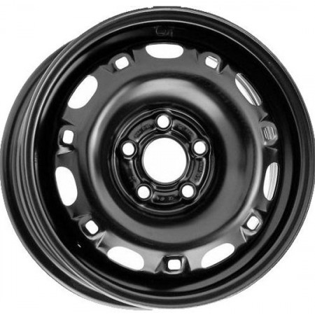 Диск стальной Magnetto 15007AM 6x15 5x100 ET38 D57,1 Черный в Симферополе