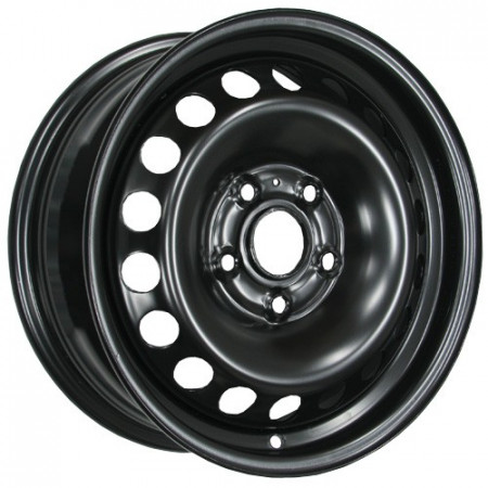 Диск стальной Magnetto 16016AM 6x16 5x114,3 ET43 D67,1 Черный в Симферополе